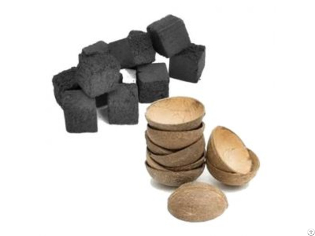 Raw Coconut Shell Charcoal