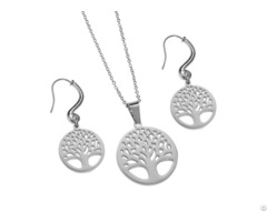 316l Stainless Steel Charms And Pendant Necklace Earring