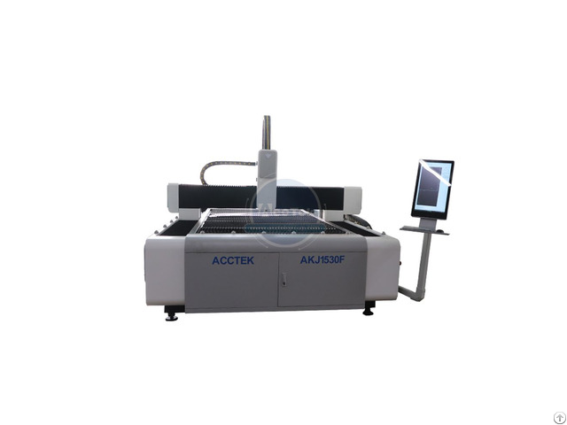 Heavy Duty Metal Jewelry Fiber Laser Cutting Machine Akj1530f