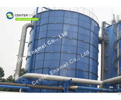 Anaerobic Digestion Ad Tanks For Biogas Project Easy To Clean