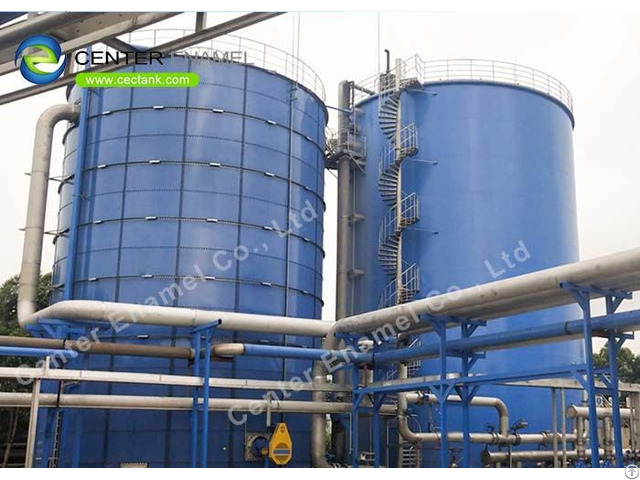 Glass Coating Leachate Tanks Wastewater Storage