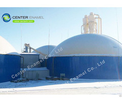 Art 310 Steel Grade Modular Bolted Leachate Tank For Organic And Inorganic Compounds