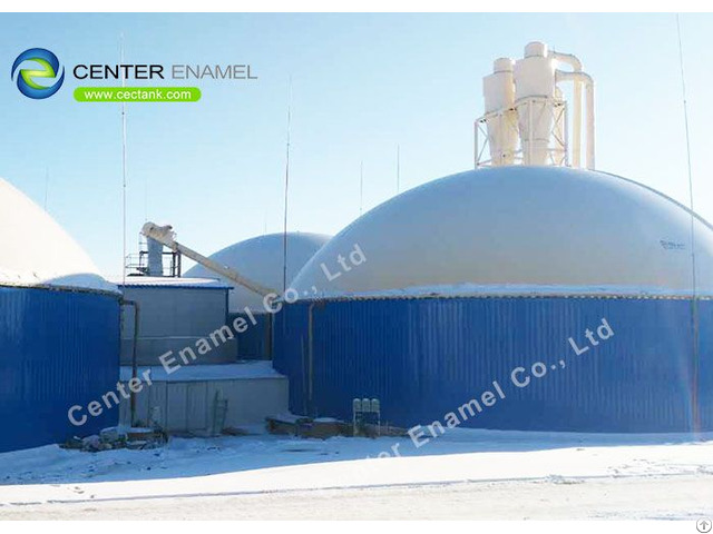 Bolted Steel Municipal Leachate Storage Tanks With Nsf61 And Iso En 28765 Certifications