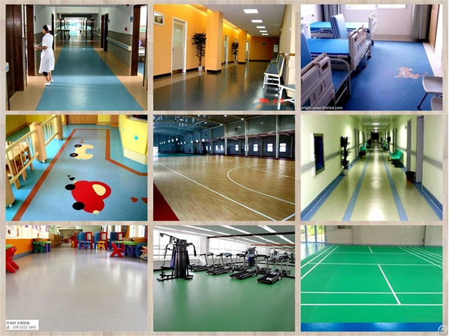 Durable Eco Friendly Pvc Flooring