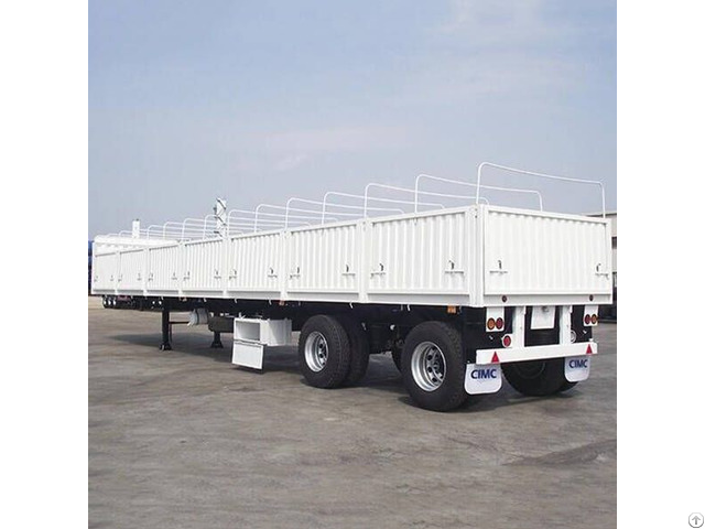 Cimc Tri Axle Dropside Trailer