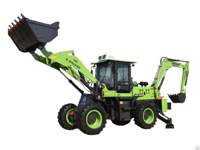 Aizhou Backhoe Loader 3 7ton Hot Sale