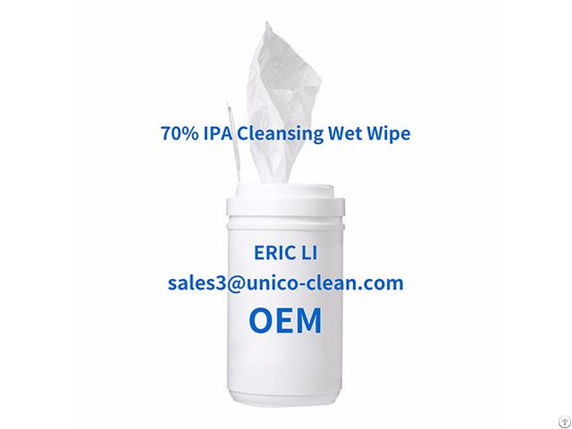 70 Percent Ipa Disinfectant Antibacterial Surface Cleansing Wet Wipe