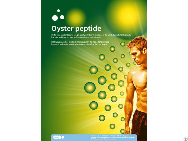 High Quality China Suppliers Oyster Peptide