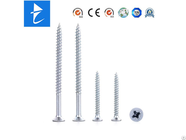 Custom Fastener Machine Flat Head Self Tapping Stainless Steel Screw