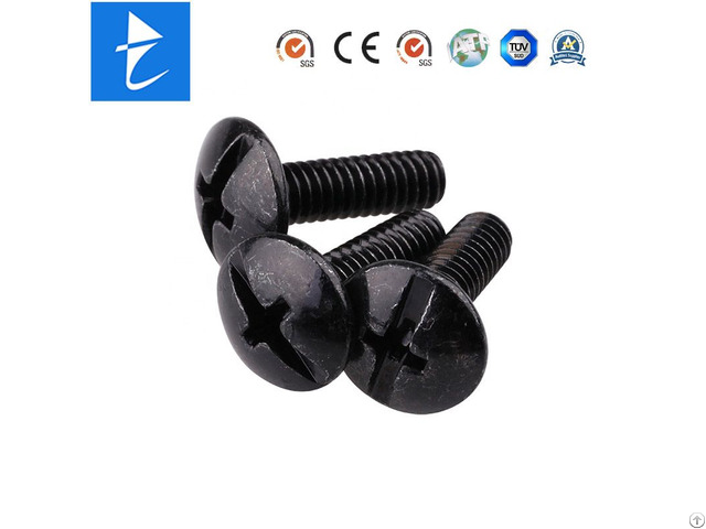 Galvanized Black Fasteners Phillips Truss Head Screw