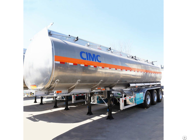 Cimc 3 Axle Aluminum Fuel Tanker