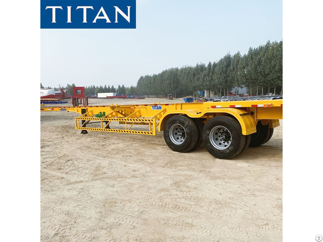 Different Types Of Container Chassis For Sale From Titan Vehicle