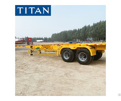 Different Types Of Container Chassis For Sale From Titan Vehicle