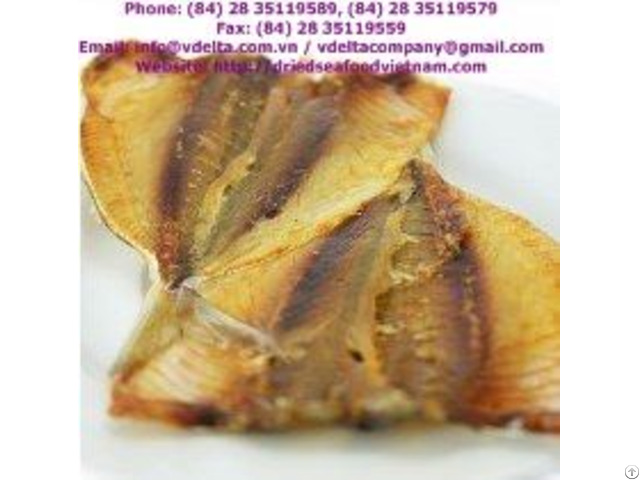 Dried Yellow Stripe Trevally Fish