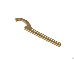 Non Sparking Adjustable Hook Wrench