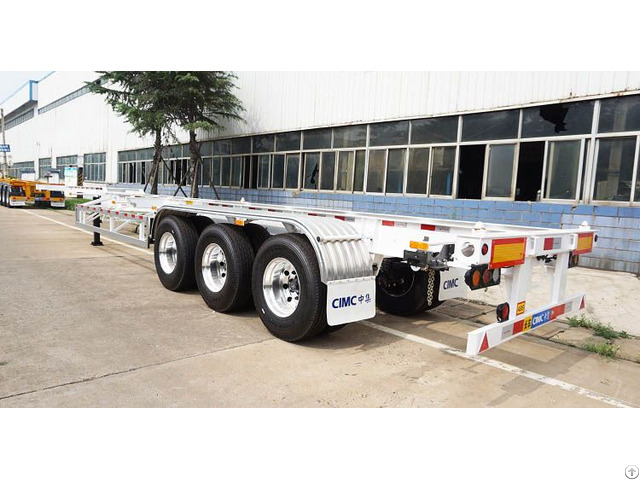 Cimc Multi Functional 40ft Container Chassis Trailer For Sale In Nigeria