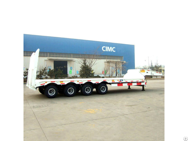 Low Bed Semi Trailer 80tons