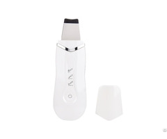 New Design Beauty Spatula Cleaning Electric Face Brush Facial Ultrasonic Skin Scrubber