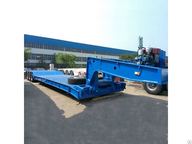 Gooseneck Lowboy 60 80 Ton Trailer