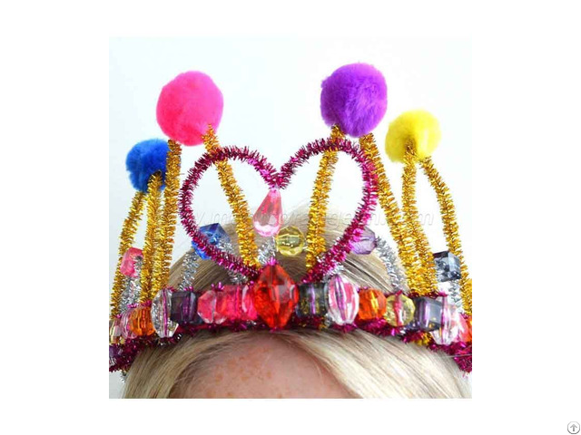 Kt1601sd Make Your Own Tiara Chenille Crown