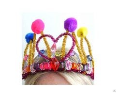 Kt1601sd Make Your Own Tiara Chenille Crown