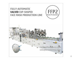 Fully Automatic Valved Cup Mask Making Machine Production Line