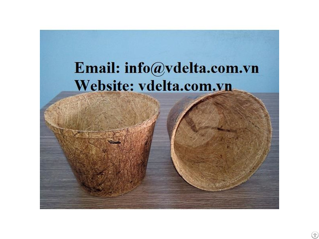 Coir Pots From Viet Nam