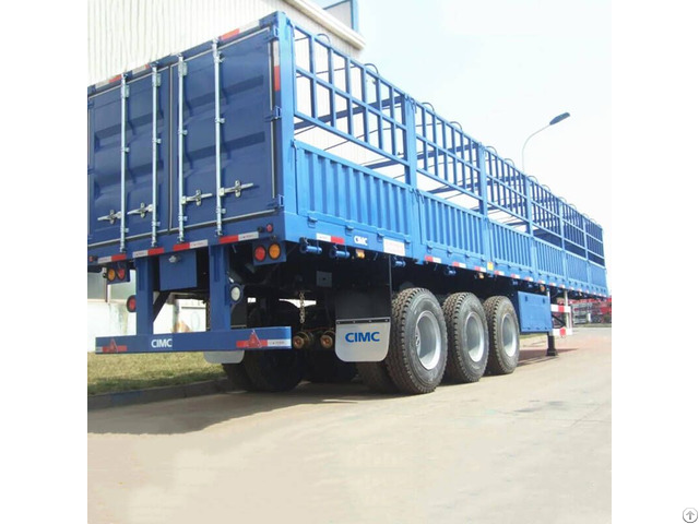 Tri Axle Fences Semi Trailer