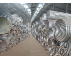Rolled Corrugated Metal Pipe