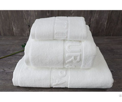 China Suppliers Cotton Pure White Towel Set