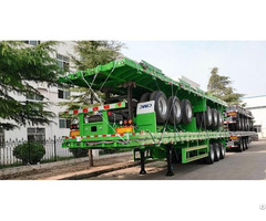 Side Wall Trailer Tri Axle Will Be Sent To Nigeria