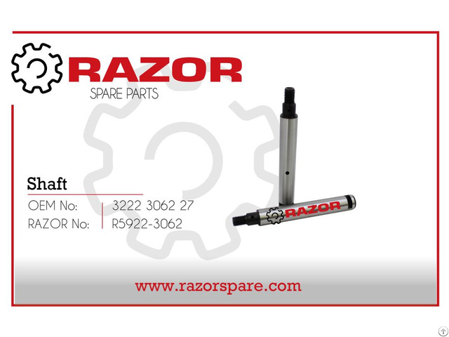 Shaft 3222 3062 27 Razor Spare Parts