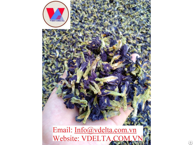 Dried Butterfly Pea Flowers From Viet Nam