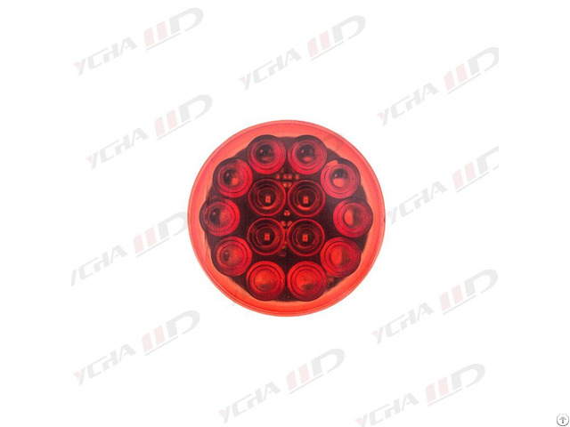 Round Truck Led Light For Stop Parking Turn Signals