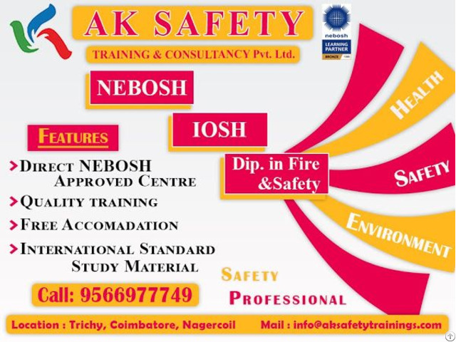 Hse Course Nebosh Training Institute And Center In Coimbatore