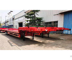 Cimc 2 Axle Low Loader For Sale In Madagascar