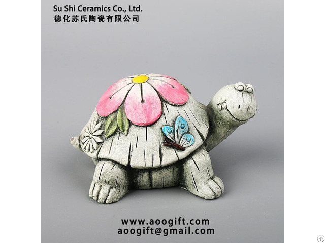 Cement Crafts Tortoise Statue Garden Decoration