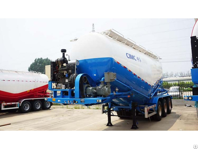 30cbm Pneumatic Dry Bulk Trailer For Dominica