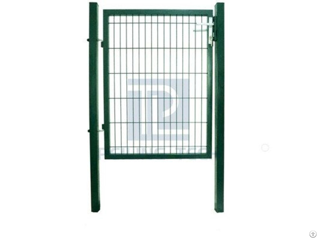 Square Pipe Single Wing Basic Style Yard Gate