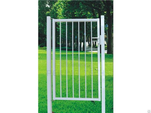 Basic French Door Style Single Wing Bar Gate