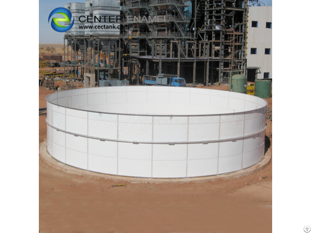 Green Industrial Water Tanks Anaerobic Digestion Tank Used To Generate Electricity