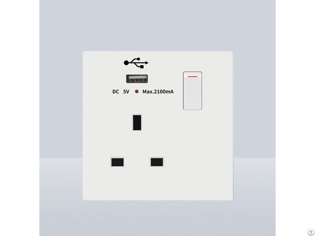 Wall Switch Socket With Usb