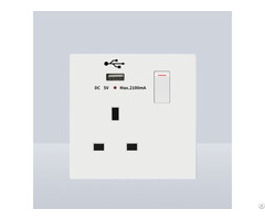 Wall Switch Socket With Usb