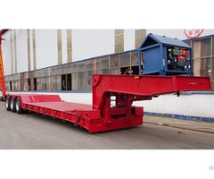 Cimc 3 Axle Lowboy Trailer For Sale In Africa