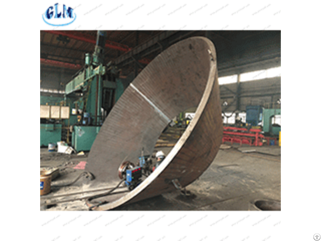 Conical Arch Head Without Flared Necks For Gasification Furnace