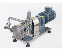 Stainless Steel Sanitary Food Grade Rotary Pump For Shampoo