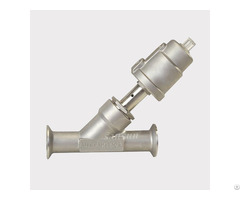 Hygienic Stainless Steel Sanitary Weld Angle Seat Valve