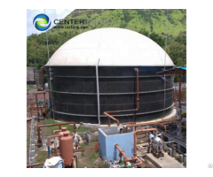 Water Storage Solution Glass Coated Steel Tanks With 30 Years Life Minimum