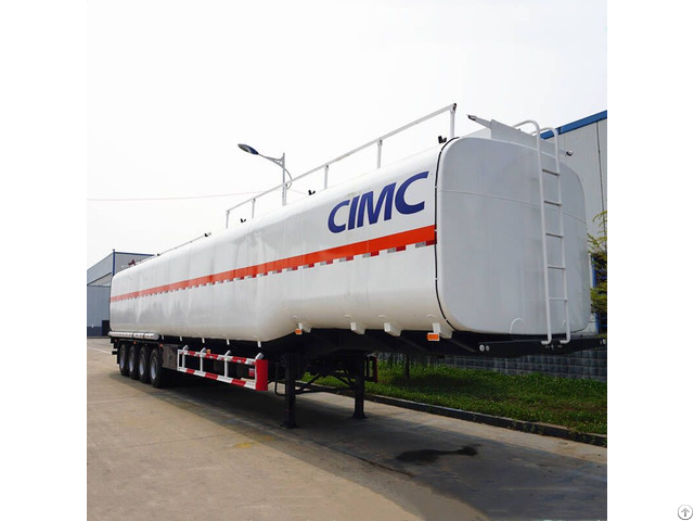 Petroleum Tanker Trailer 4 Axles 90000 Liters