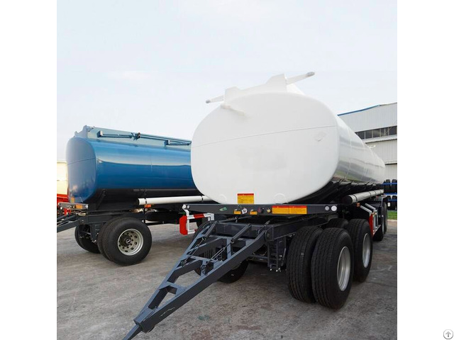 Fuel Dolly Drawbar Tanker Trailers